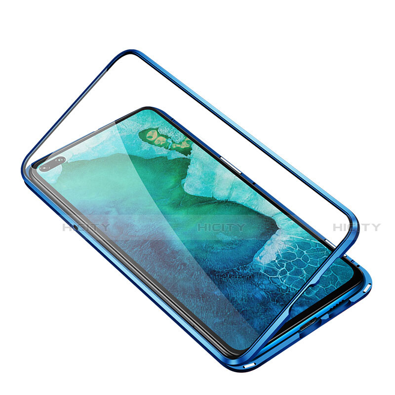 Funda Bumper Lujo Marco de Aluminio Espejo 360 Grados Carcasa T02 para Huawei Honor View 30 Pro 5G