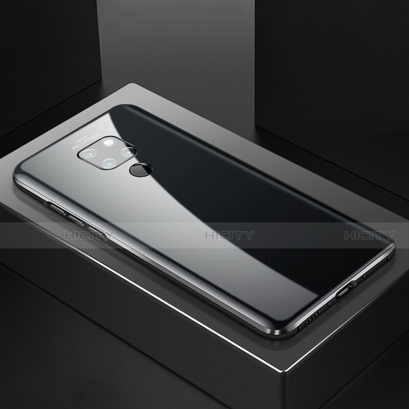 Funda Bumper Lujo Marco de Aluminio Espejo 360 Grados Carcasa T02 para Huawei Mate 20