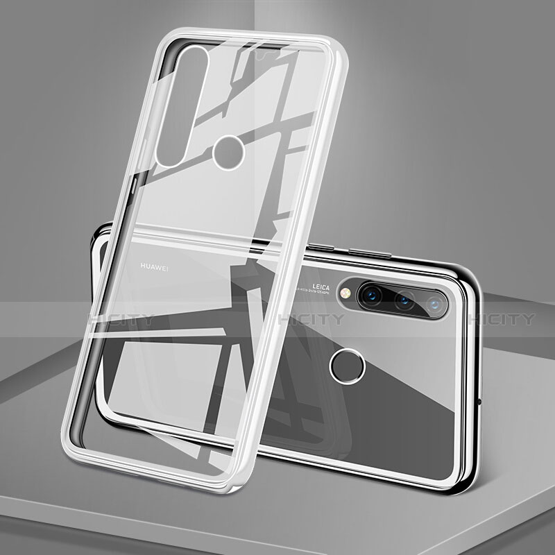 Funda Bumper Lujo Marco de Aluminio Espejo 360 Grados Carcasa T02 para Huawei P30 Lite