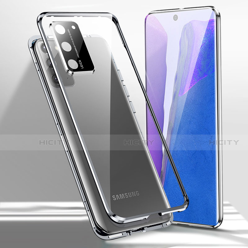 Funda Bumper Lujo Marco de Aluminio Espejo 360 Grados Carcasa T02 para Samsung Galaxy Note 20 5G