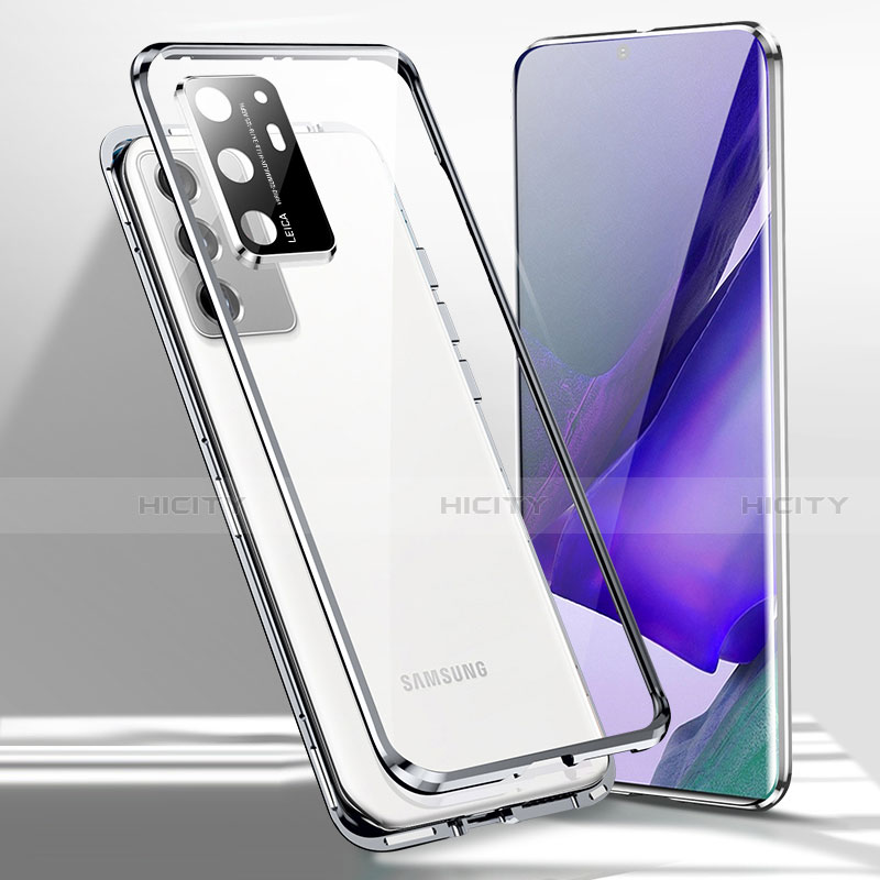 Funda Bumper Lujo Marco de Aluminio Espejo 360 Grados Carcasa T02 para Samsung Galaxy Note 20 Ultra 5G