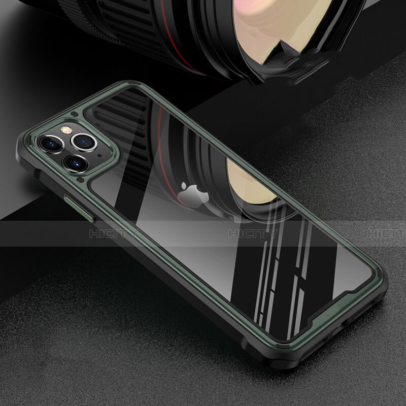 Funda Bumper Lujo Marco de Aluminio Espejo 360 Grados Carcasa T03 para Apple iPhone 11 Pro Max