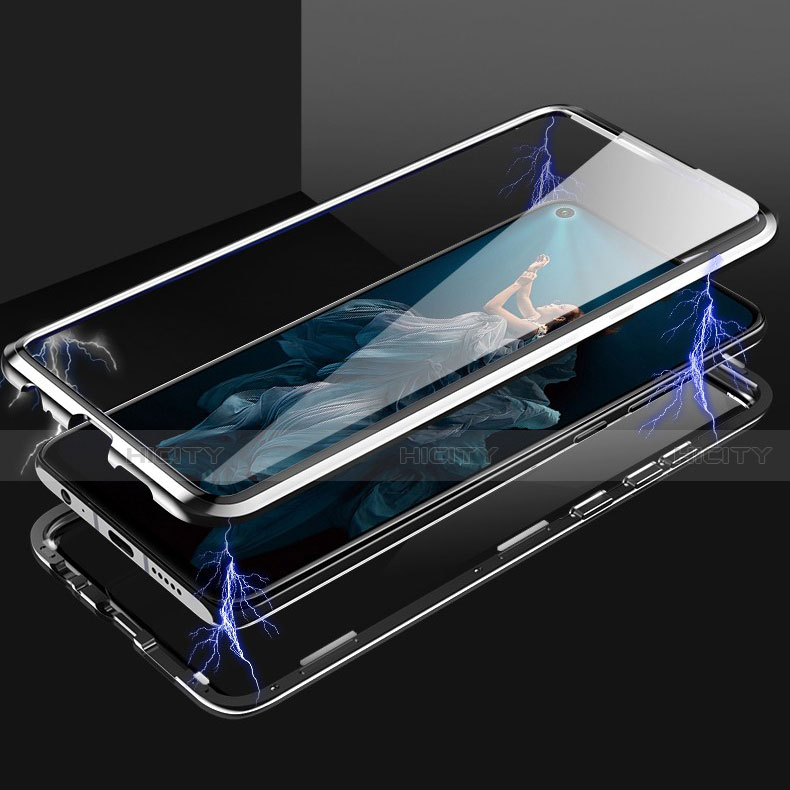 Funda Bumper Lujo Marco de Aluminio Espejo 360 Grados Carcasa T03 para Huawei Honor 20