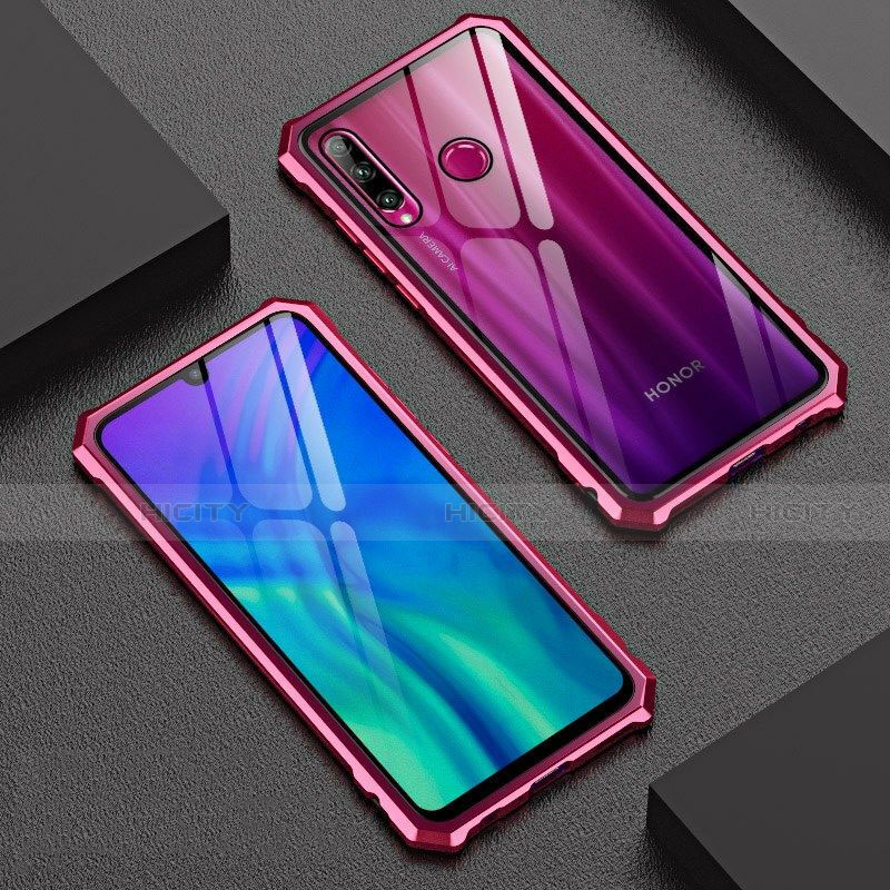 Funda Bumper Lujo Marco de Aluminio Espejo 360 Grados Carcasa T03 para Huawei Honor 20 Lite