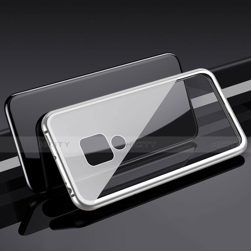 Funda Bumper Lujo Marco de Aluminio Espejo 360 Grados Carcasa T04 para Huawei Mate 20 X 5G