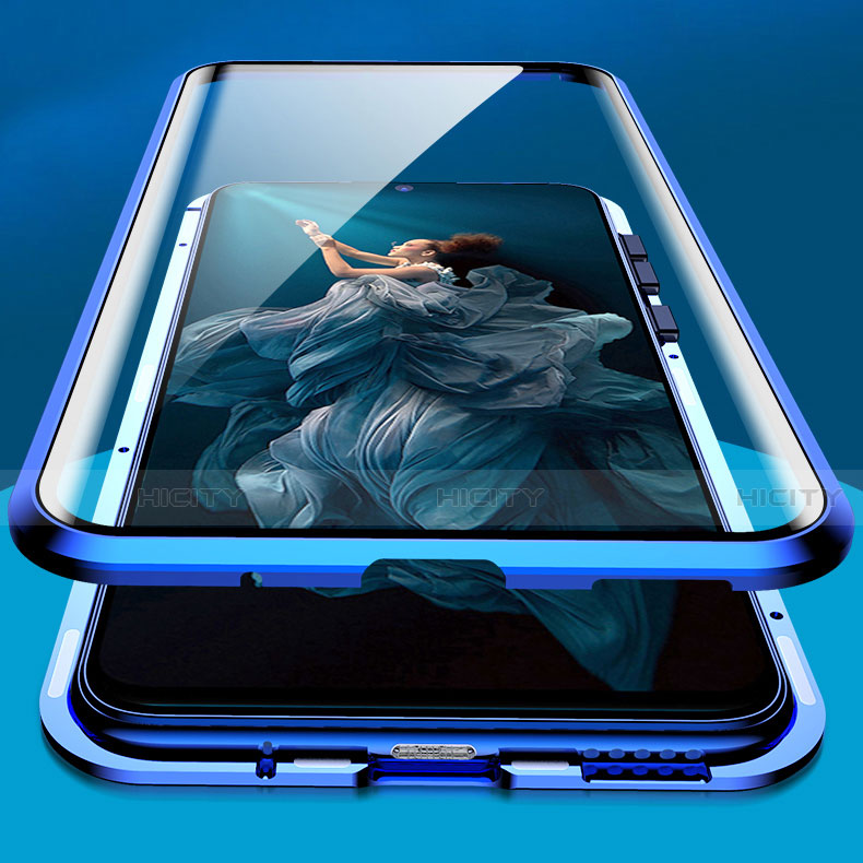 Funda Bumper Lujo Marco de Aluminio Espejo 360 Grados Carcasa T04 para Huawei Nova 5 Pro