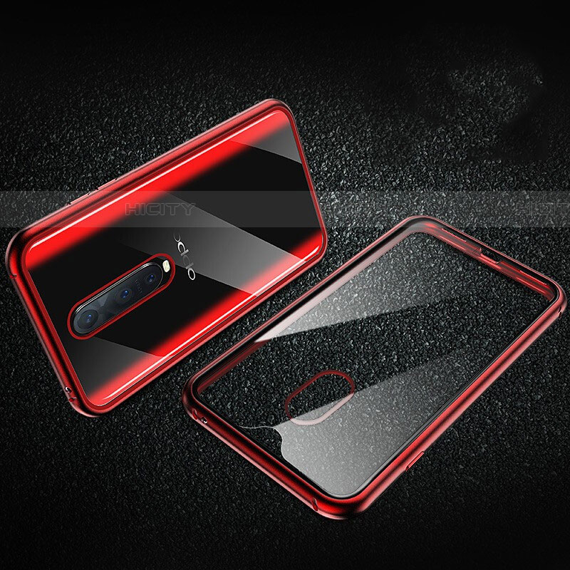 Funda Bumper Lujo Marco de Aluminio Espejo 360 Grados Carcasa T04 para Oppo RX17 Pro