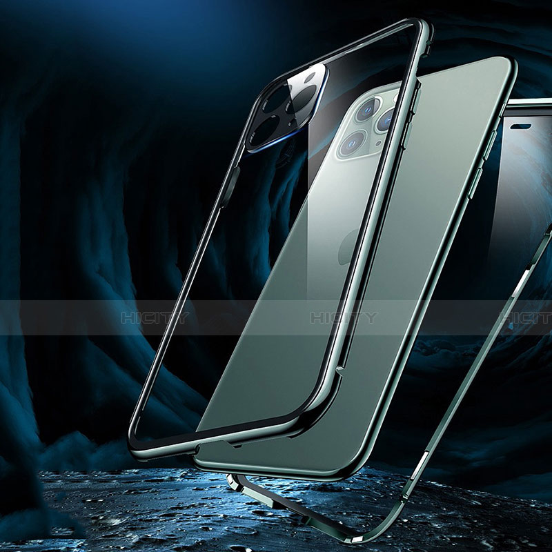Funda Bumper Lujo Marco de Aluminio Espejo 360 Grados Carcasa T05 para Apple iPhone 11 Pro Max