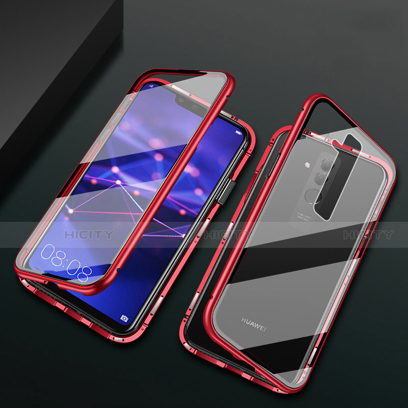 Funda Bumper Lujo Marco de Aluminio Espejo 360 Grados Carcasa T05 para Huawei Mate 20 Lite