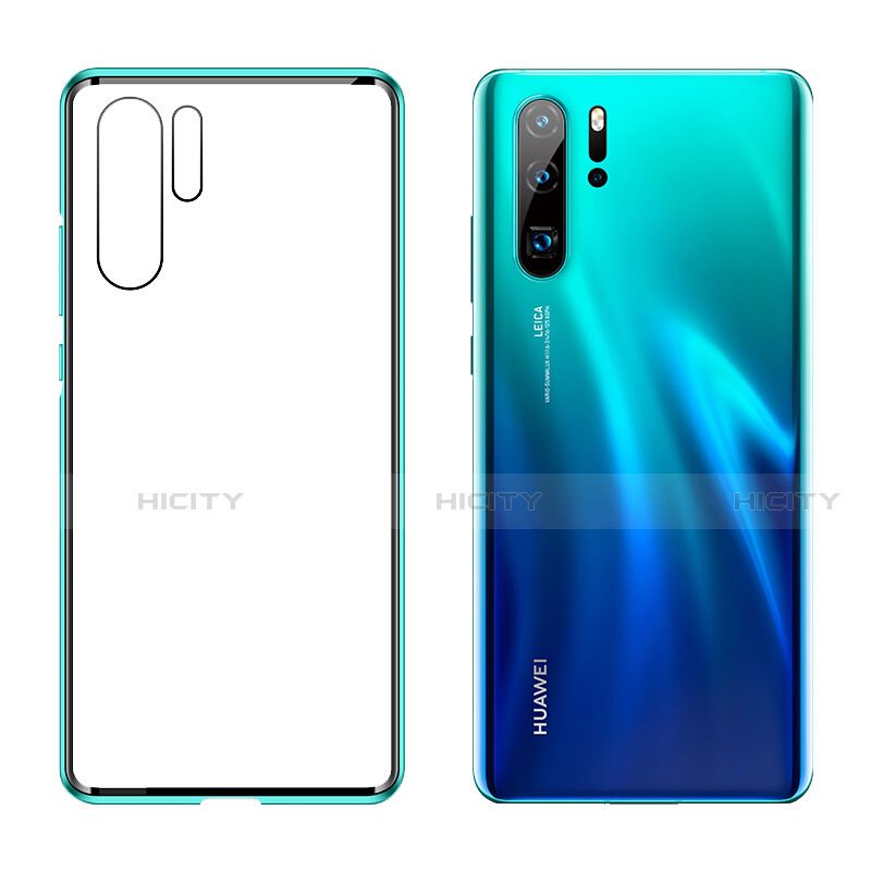 Funda Bumper Lujo Marco de Aluminio Espejo 360 Grados Carcasa T07 para Huawei P30 Pro New Edition