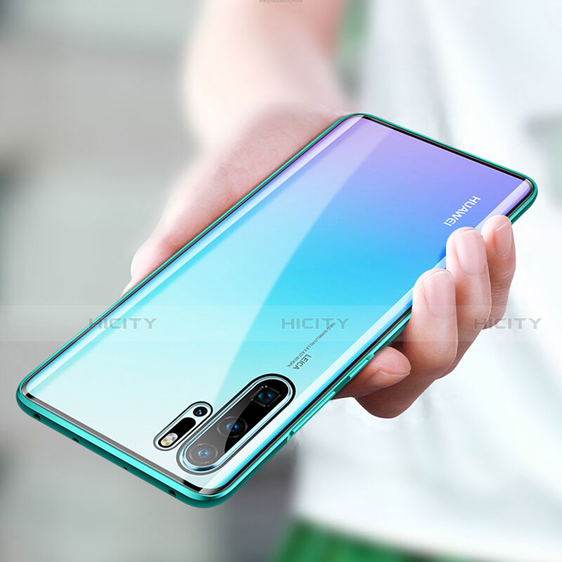 Funda Bumper Lujo Marco de Aluminio Espejo 360 Grados Carcasa T07 para Huawei P30 Pro New Edition