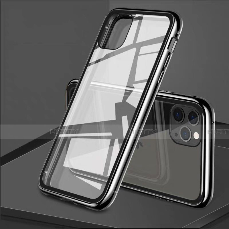 Funda Bumper Lujo Marco de Aluminio Espejo 360 Grados Carcasa T10 para Apple iPhone 11 Pro Max