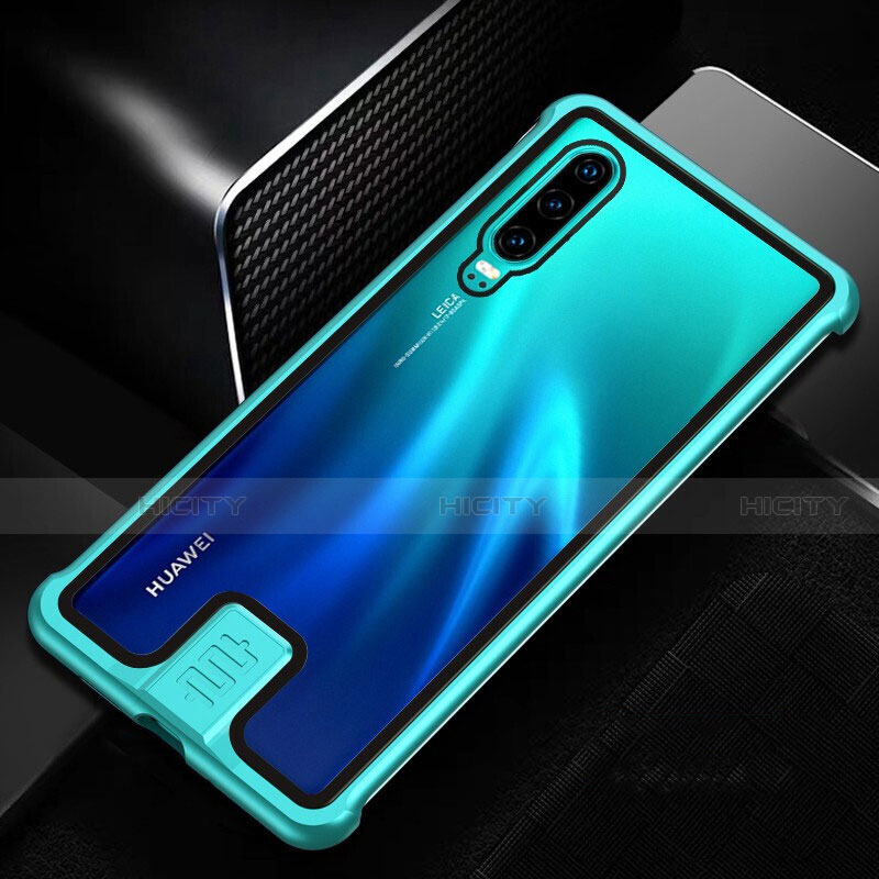 Funda Bumper Lujo Marco de Aluminio Espejo 360 Grados Carcasa T11 para Huawei P30