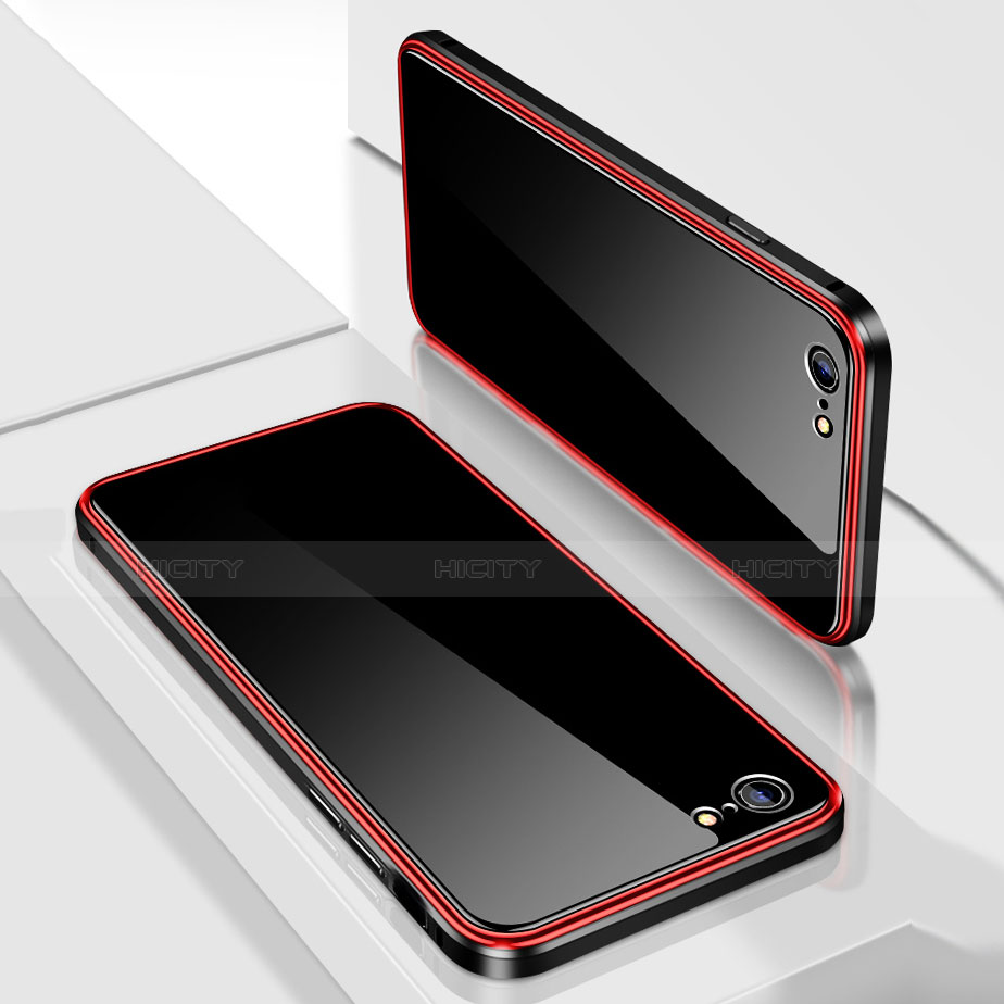 Funda Bumper Lujo Marco de Aluminio Espejo Carcasa para Apple iPhone 6S
