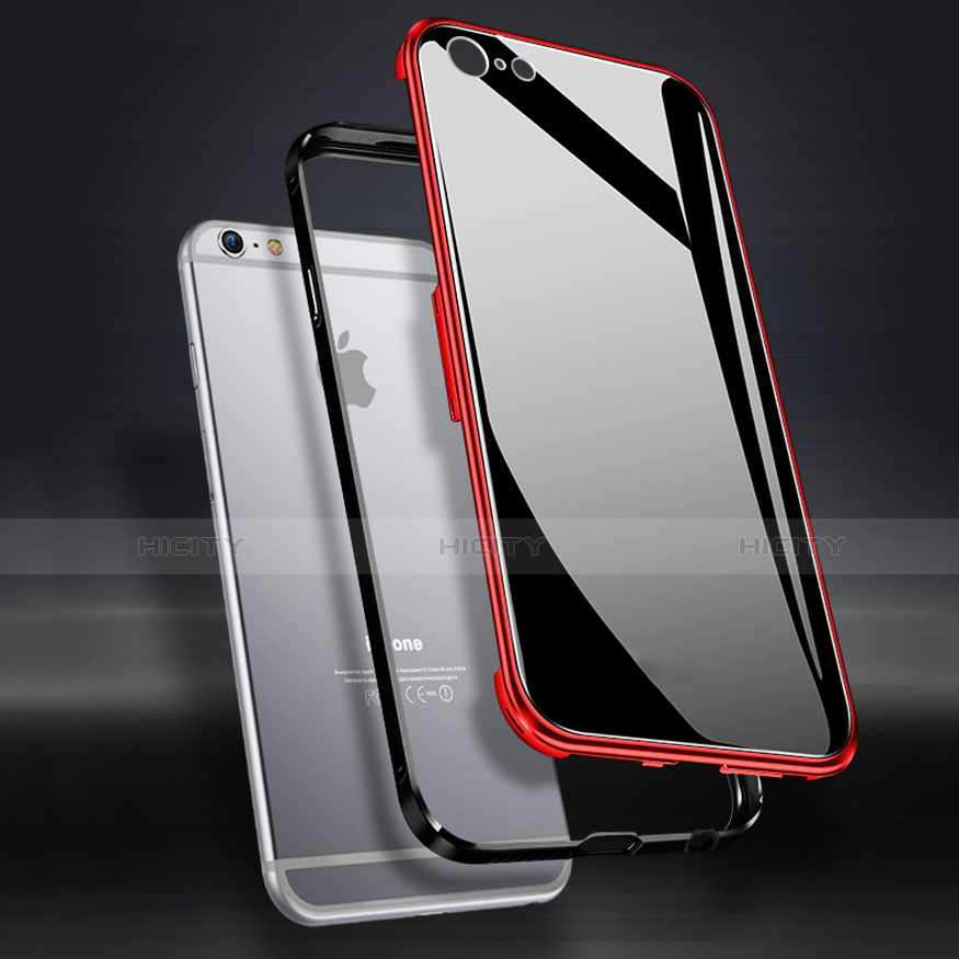 Funda Bumper Lujo Marco de Aluminio Espejo Carcasa para Apple iPhone 6S