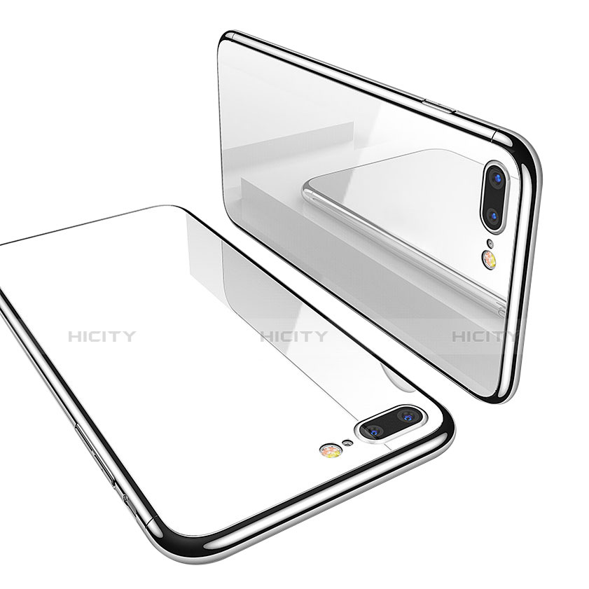 Funda Bumper Lujo Marco de Aluminio Espejo Carcasa para Apple iPhone 8 Plus