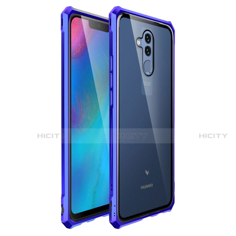 Funda Bumper Lujo Marco de Aluminio Espejo Carcasa para Huawei Mate 20 Lite