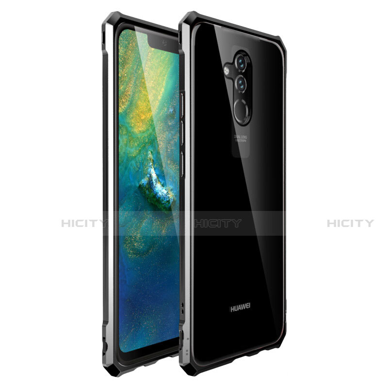 Funda Bumper Lujo Marco de Aluminio Espejo Carcasa para Huawei Mate 20 Lite