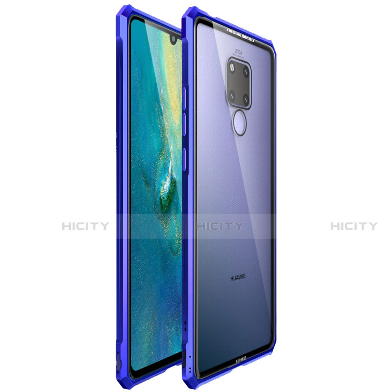 Funda Bumper Lujo Marco de Aluminio Espejo Carcasa para Huawei Mate 20 X 5G