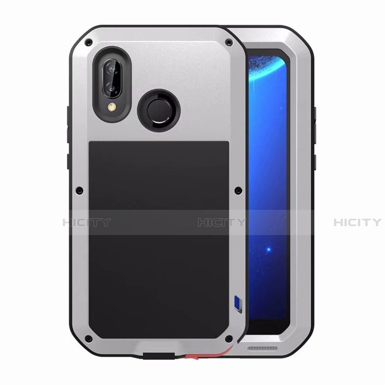 Funda Bumper Lujo Marco de Aluminio Espejo Carcasa para Huawei P20 Lite