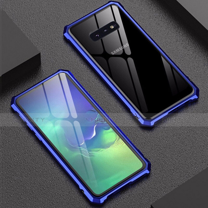 Funda Bumper Lujo Marco de Aluminio Espejo Carcasa para Samsung Galaxy S10e