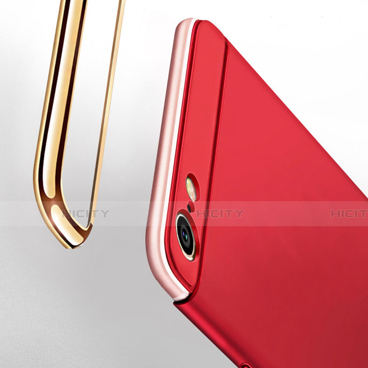 Funda Bumper Lujo Marco de Metal y Plastico Carcasa con Anillo de dedo Soporte T01 para Huawei Honor 20 Lite