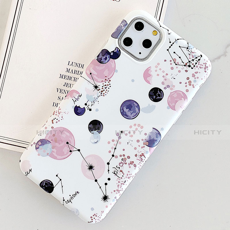 Funda Bumper Silicona Espejo Patron de Moda Carcasa para Apple iPhone 11 Pro Max Multicolor