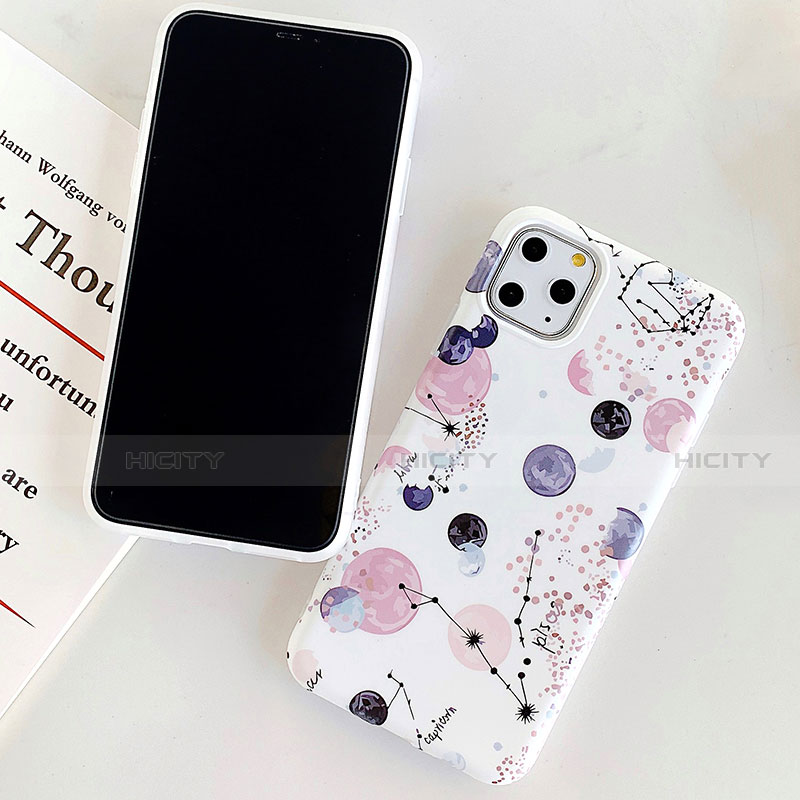 Funda Bumper Silicona Espejo Patron de Moda Carcasa para Apple iPhone 11 Pro Multicolor
