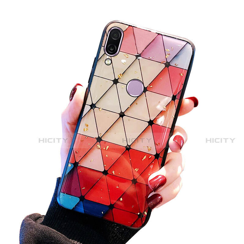 Funda Bumper Silicona Espejo Patron de Moda Carcasa para Huawei P20 Lite Vistoso