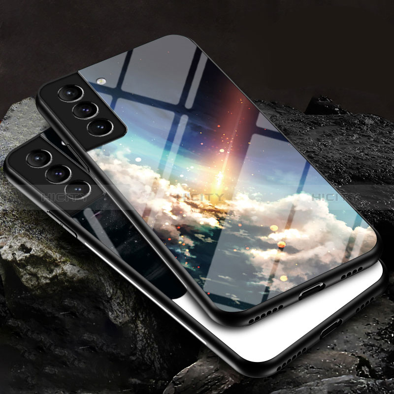 Funda Bumper Silicona Gel Espejo Estrellado Carcasa para Samsung Galaxy S24 Plus 5G