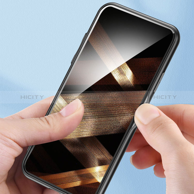 Funda Bumper Silicona Gel Espejo Flores Carcasa para Xiaomi Redmi Note 13 Pro 5G