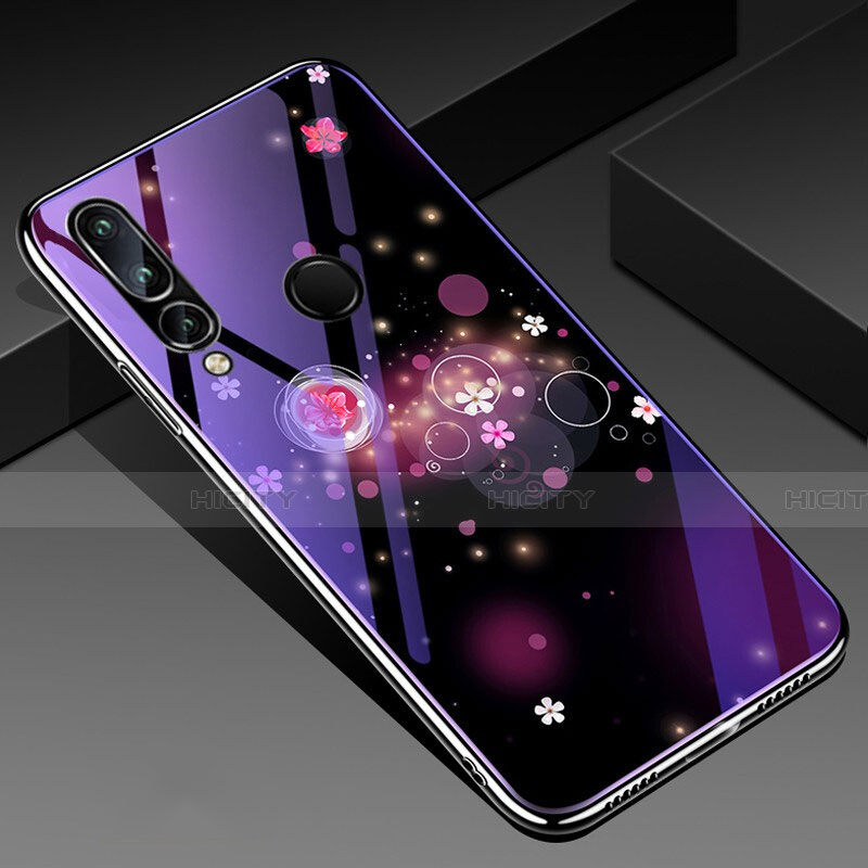 Funda Bumper Silicona Gel Espejo Mariposa Carcasa K01 para Huawei Honor 20E