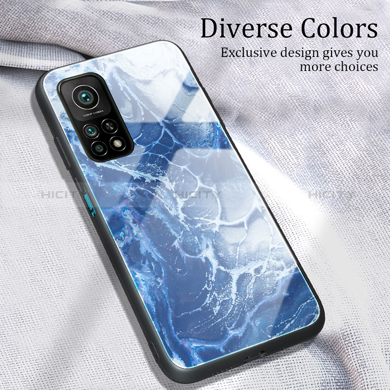 Funda Bumper Silicona Gel Espejo Patron de Moda Carcasa JM1 para Xiaomi Redmi K30S 5G