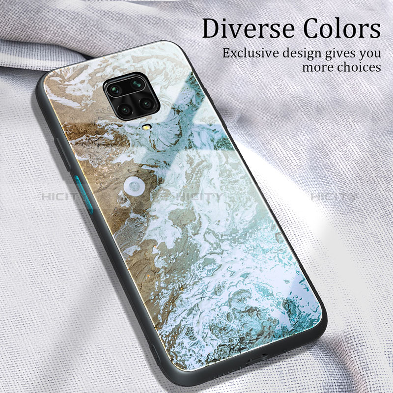 Funda Bumper Silicona Gel Espejo Patron de Moda Carcasa JM1 para Xiaomi Redmi Note 9 Pro