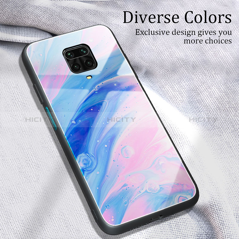 Funda Bumper Silicona Gel Espejo Patron de Moda Carcasa JM1 para Xiaomi Redmi Note 9S