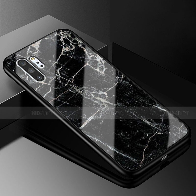 Funda Bumper Silicona Gel Espejo Patron de Moda Carcasa K01 para Samsung Galaxy Note 10 Plus 5G