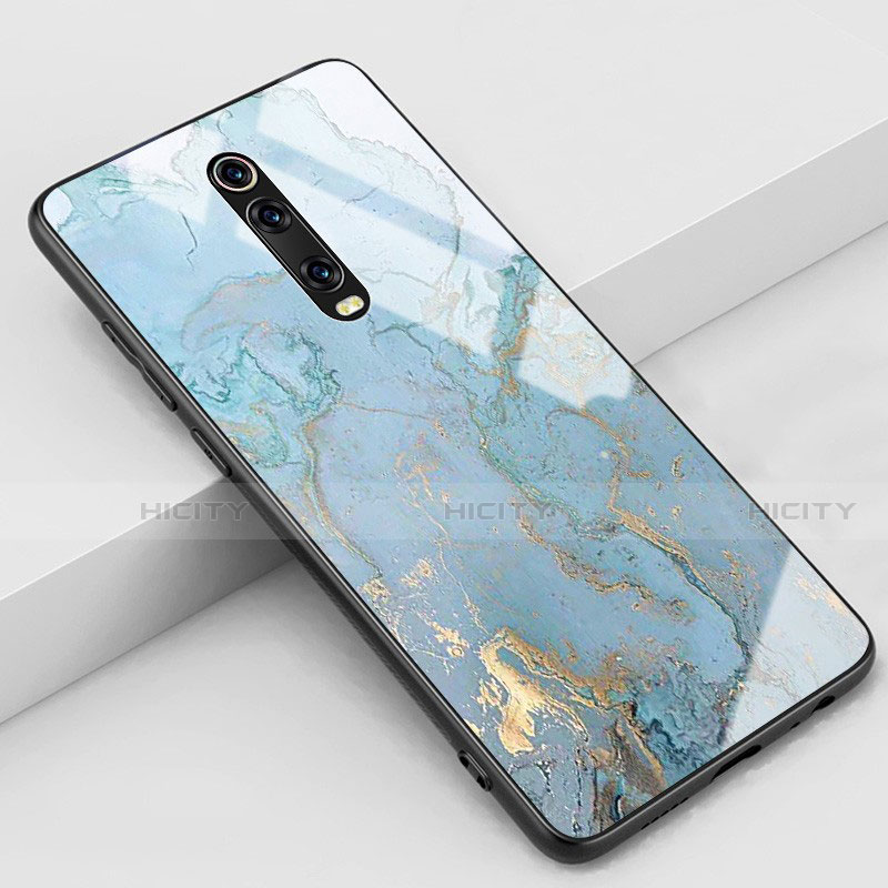 Funda Bumper Silicona Gel Espejo Patron de Moda Carcasa K01 para Xiaomi Mi 9T Pro