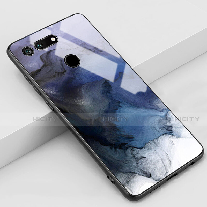 Funda Bumper Silicona Gel Espejo Patron de Moda Carcasa K03 para Huawei Honor View 20