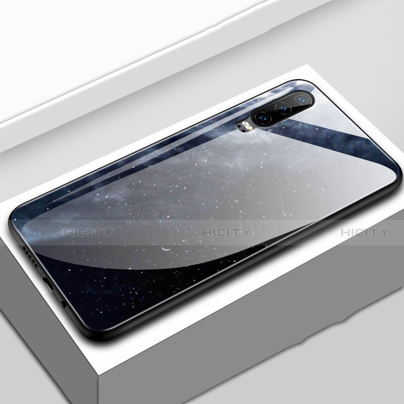 Funda Bumper Silicona Gel Espejo Patron de Moda Carcasa K03 para Huawei P30
