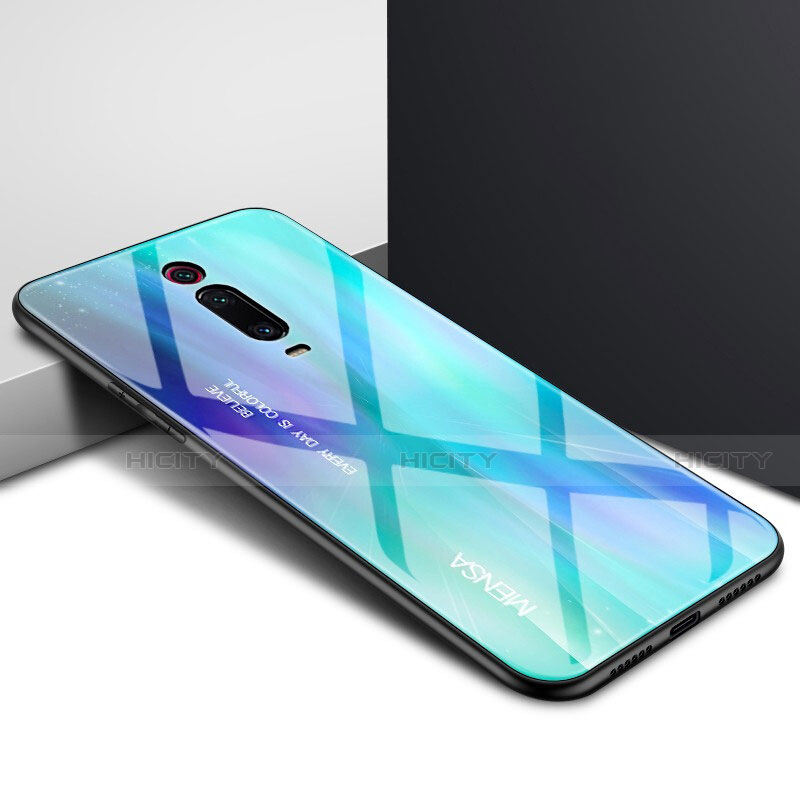 Funda Bumper Silicona Gel Espejo Patron de Moda Carcasa K04 para Xiaomi Mi 9T Pro