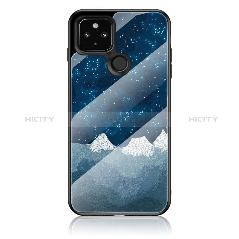 Funda Bumper Silicona Gel Espejo Patron de Moda Carcasa LS1 para Google Pixel 4a 5G