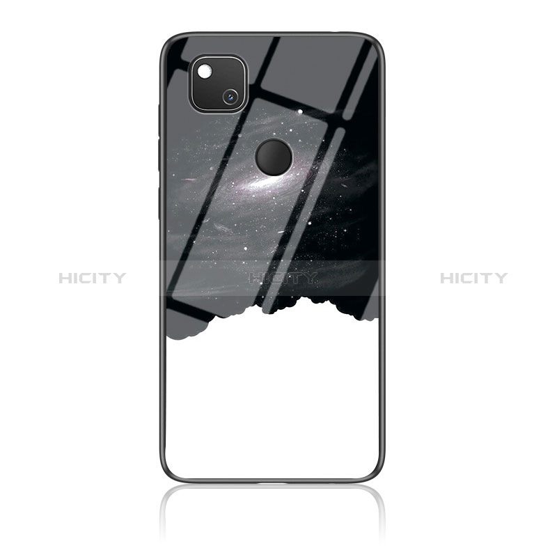 Funda Bumper Silicona Gel Espejo Patron de Moda Carcasa LS1 para Google Pixel 4a