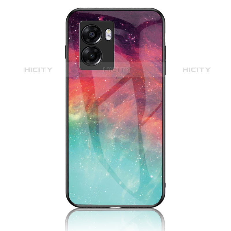 Funda Bumper Silicona Gel Espejo Patron de Moda Carcasa LS1 para OnePlus Nord N300 5G