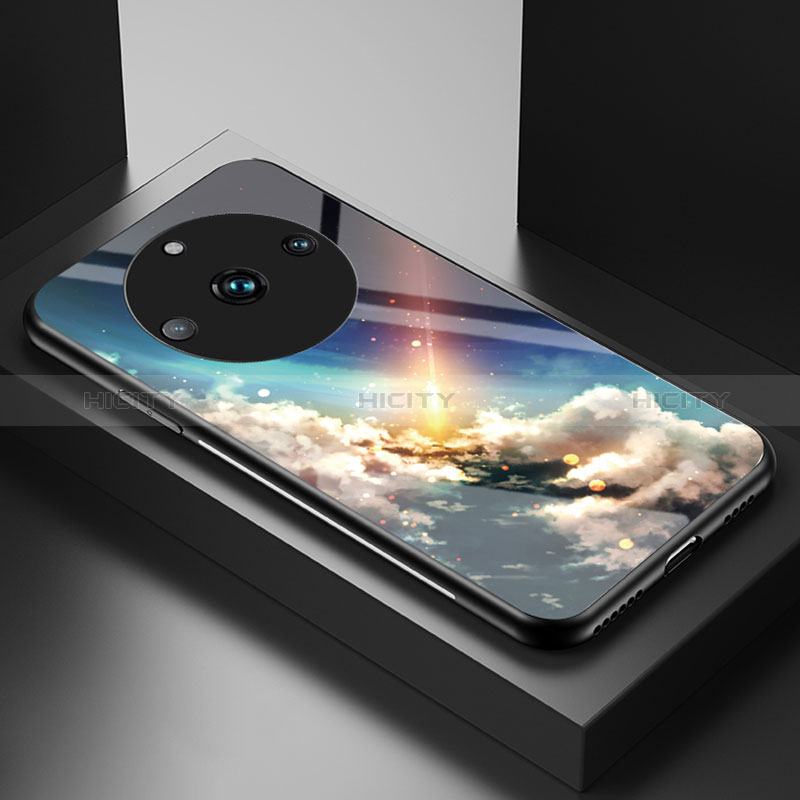 Funda Bumper Silicona Gel Espejo Patron de Moda Carcasa LS1 para Realme 11 Pro+ Plus 5G