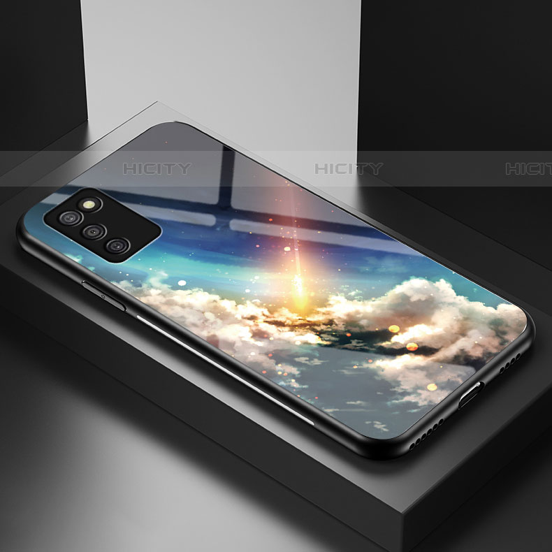 Funda Bumper Silicona Gel Espejo Patron de Moda Carcasa LS1 para Samsung Galaxy A03s
