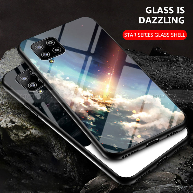 Funda Bumper Silicona Gel Espejo Patron de Moda Carcasa LS1 para Samsung Galaxy A42 5G