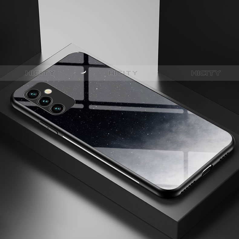 Funda Bumper Silicona Gel Espejo Patron de Moda Carcasa LS1 para Samsung Galaxy M23 5G