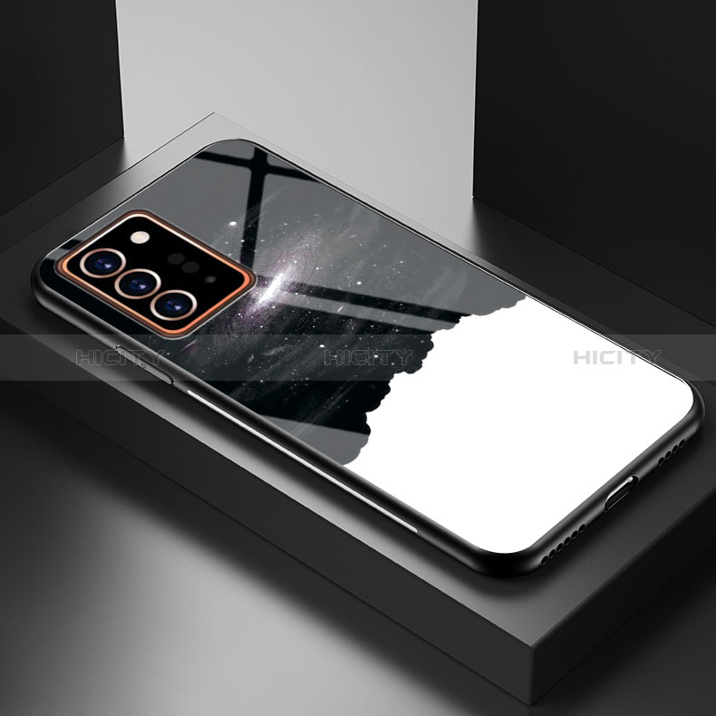 Funda Bumper Silicona Gel Espejo Patron de Moda Carcasa LS1 para Samsung Galaxy Note 20 Ultra 5G