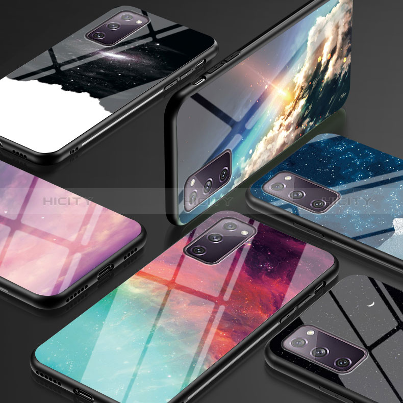 Funda Bumper Silicona Gel Espejo Patron de Moda Carcasa LS1 para Samsung Galaxy S20 FE (2022) 5G