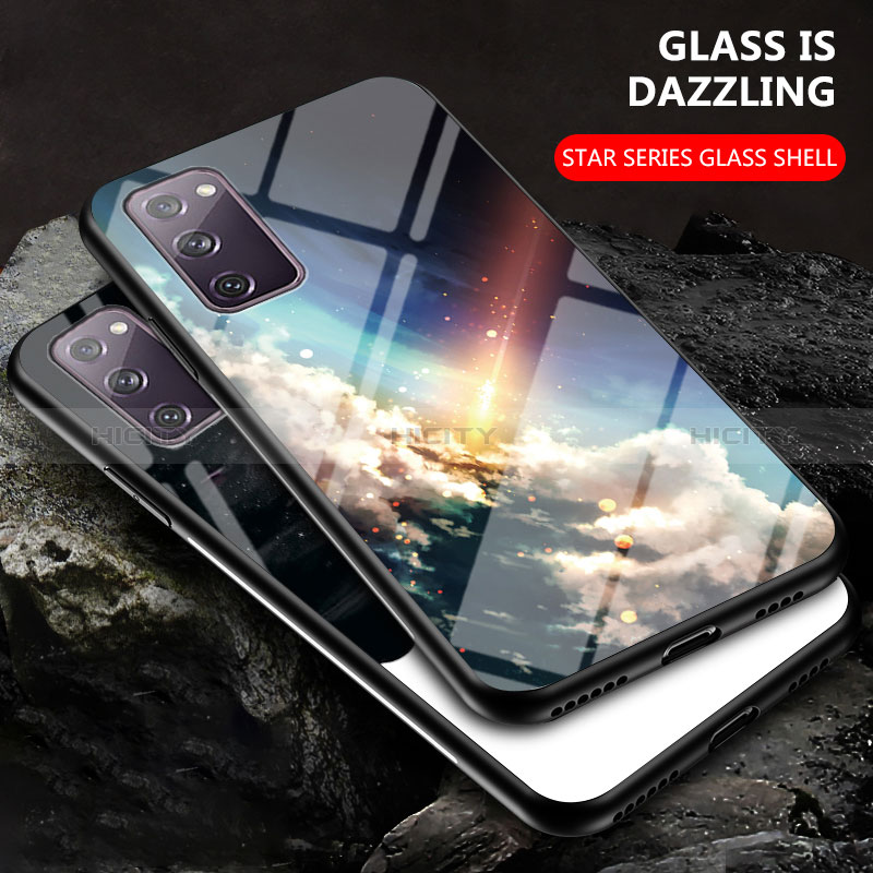 Funda Bumper Silicona Gel Espejo Patron de Moda Carcasa LS1 para Samsung Galaxy S20 Lite 5G